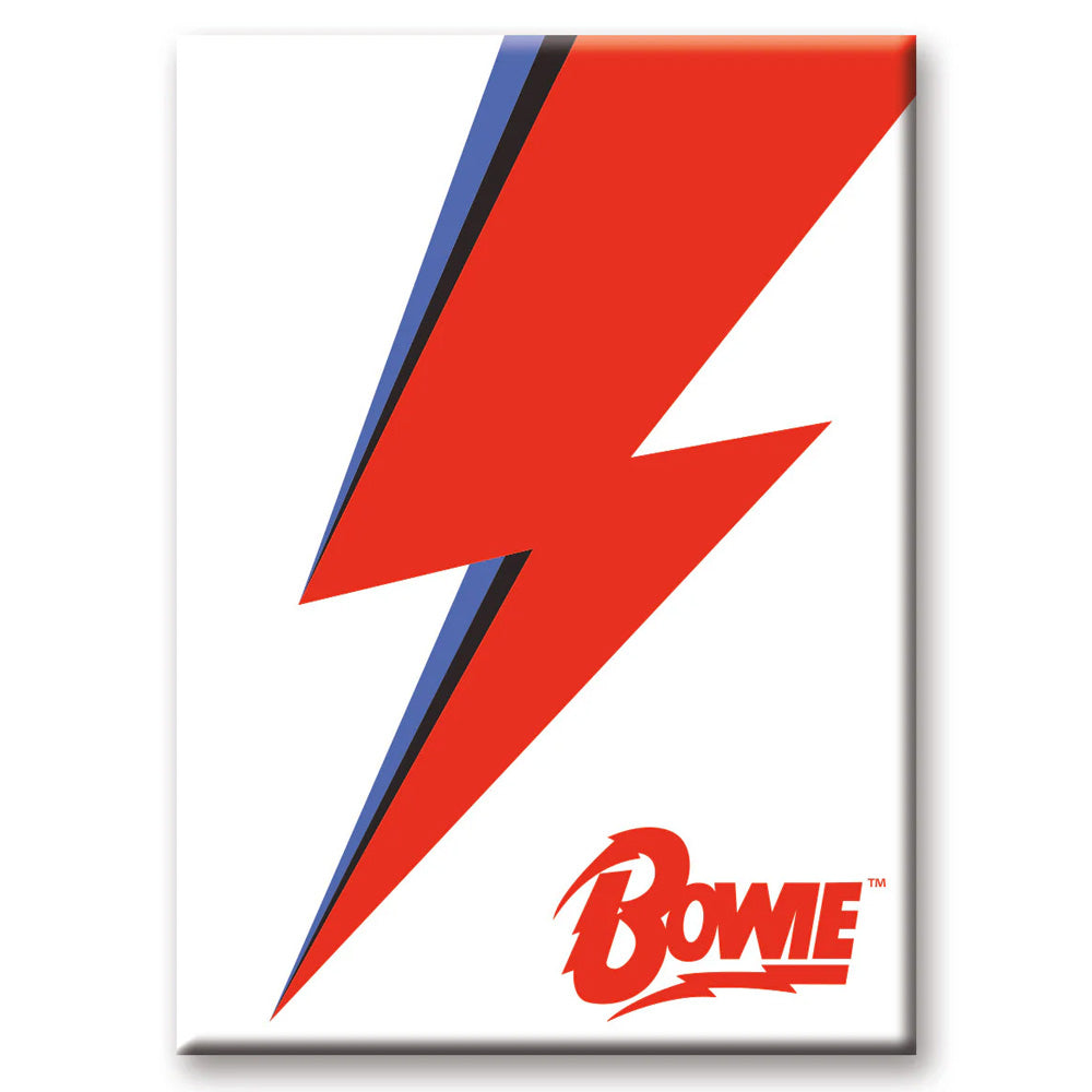 DAVID BOWIE - (追悼 10年 ) - Plain Logo / Flat Magnet